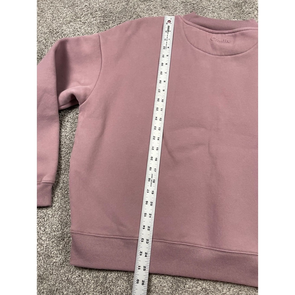 Comfrt Sweatshirt Womens Large Halo Purple Crewneck Classic Comfort Cozy Casual - Picture 8 of 8